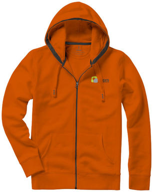 Свитер Arora с капюшоном и застежкой-молнией на всю длину, цвет оранжевый  размер XL - 38211334- Фото №2