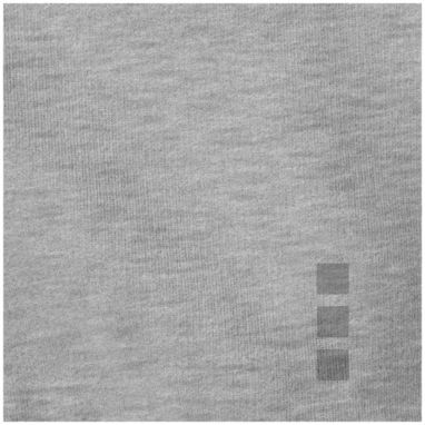 Свитер Arora с капюшоном и застежкой-молнией на всю длину, цвет серый меланж  размер XXL - 38211965- Фото №7