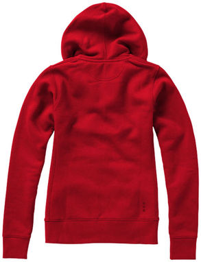 Жіночий светр Arora з капюшоном і застібкою-блискавкою на всю довжину, колір червоний  розмір XL - 38212254- Фото №5