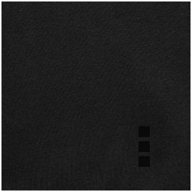 Дитячий светр Arora з капюшоном і застібкою-блискавкою на всю довжину, колір суцільний чорний  розмір 104 - 38213991- Фото №7