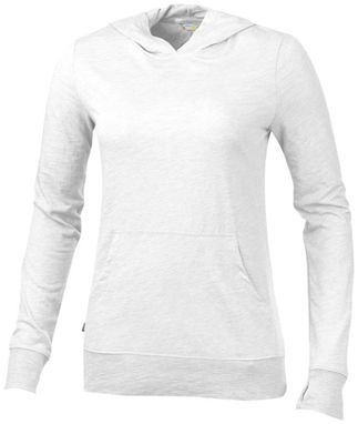 Жіночий светр з капюшоном Stokes, колір білий - 38215010- Фото №1