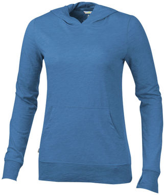 Жіночий светр з капюшоном Stokes, колір синій - 38215441- Фото №1