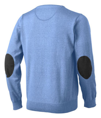 Пуловер Spruce з V-подібним вирізом, колір світло-синій  розмір XS - 38217400- Фото №4