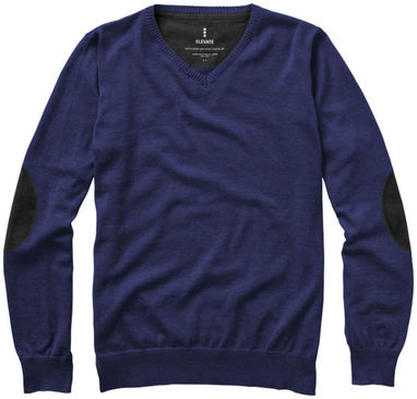 Пуловер Spruce з V-подібним вирізом, колір темно-синій  розмір XS - 38217490- Фото №3