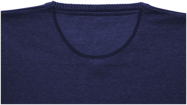 Пуловер Spruce з V-подібним вирізом, колір темно-синій  розмір XS - 38217490- Фото №6