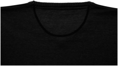 Пуловер Spruce з V-подібним вирізом, колір суцільний чорний  розмір XS - 38217990- Фото №6