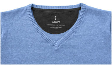 Жіночий пуловер Spruce з V-подібним вирізом, колір світло-синій  розмір XS - 38218400- Фото №5