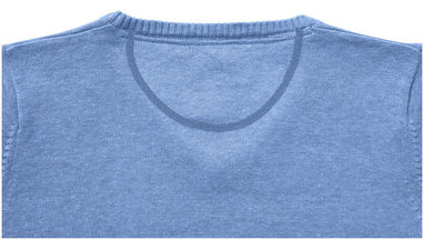 Жіночий пуловер Spruce з V-подібним вирізом, колір світло-синій  розмір XS - 38218400- Фото №6