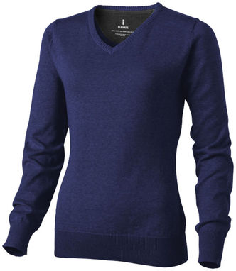 Жіночий пуловер Spruce з V-подібним вирізом, колір темно-синій  розмір XS - 38218490- Фото №1