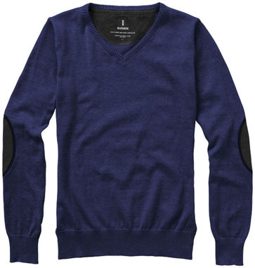Женский пуловер Spruce с V-образным вырезом, цвет темно-синий  размер XS - 38218490- Фото №3