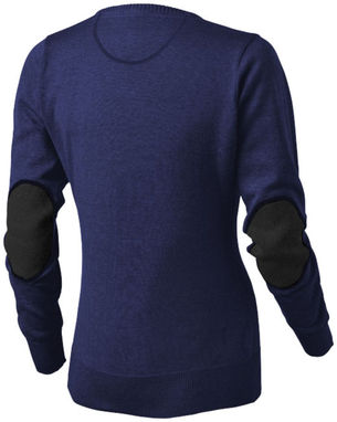Жіночий пуловер Spruce з V-подібним вирізом, колір темно-синій  розмір XS - 38218490- Фото №4