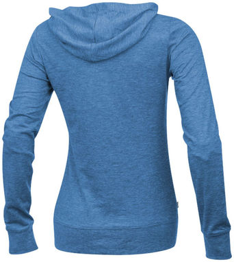 Жіночий светр Garner з капюшоном і застібкою-блискавкою на всю довжину, колір синій  розмір XS - 38220440- Фото №4