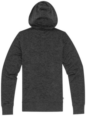 Жіночий светр Garner з капюшоном і застібкою-блискавкою на всю довжину, колір темно-сірий  розмір S - 38220981- Фото №4