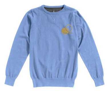 Пуловер з круглим вирізом Fernie, колір світло-синій  розмір XS - 38221400- Фото №2