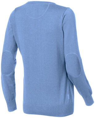 Жіночий пуловер з круглим вирізом Fernie, колір світло-синій  розмір XS - 38222400- Фото №4