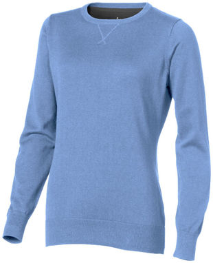 Женский пуловер с круглым вырезом Fernie, цвет светло-синий  размер M - 38222402- Фото №1