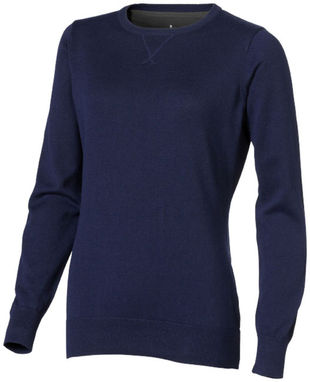 Женский пуловер с круглым вырезом Fernie, цвет темно-синий  размер XS - 38222490- Фото №1