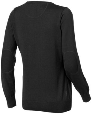 Женский пуловер с круглым вырезом Fernie, цвет сплошной черный  размер XS - 38222990- Фото №4