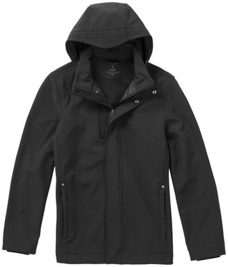 Куртка софтшел Chatham, цвет сплошной черный - 38307990- Фото №3