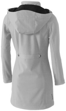 Женская куртка софтшел Chatham, цвет серый меланж - 38308963- Фото №4