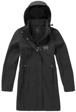 Женская куртка софтшел Chatham, цвет сплошной черный - 38308994- Фото №2