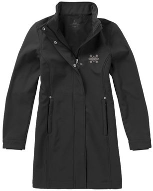Женская куртка софтшел Chatham, цвет сплошной черный - 38308994- Фото №4
