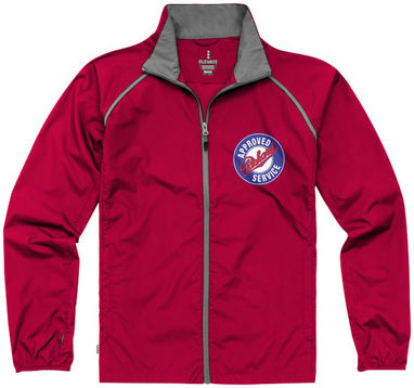 Складная куртка Egmont, цвет красный  размер M - 38315252- Фото №2