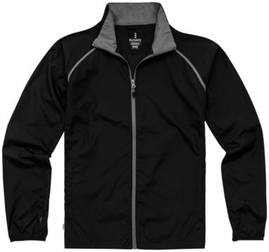 Складна куртка Egmont, колір суцільний чорний  розмір XS - 38315990- Фото №3