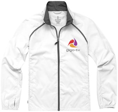 Женская складная куртка Egmont, цвет белый  размер XS - 38316010- Фото №2