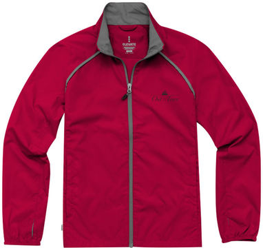 Женская складная куртка Egmont, цвет красный  размер XS - 38316250- Фото №2