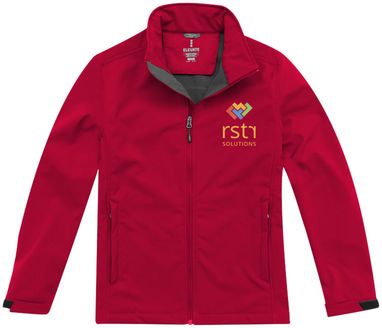 Куртка софтшел Maxson, цвет красный  размер XS - 38319250- Фото №2
