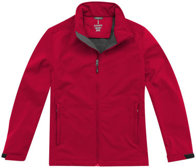 Куртка софтшел Maxson, цвет красный  размер XS - 38319250- Фото №3