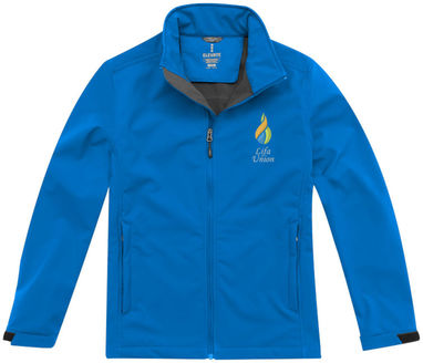 Куртка софтшел Maxson, цвет синий  размер L - 38319443- Фото №2