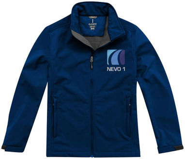 Куртка софтшел Maxson, цвет темно-синий  размер L - 38319493- Фото №2