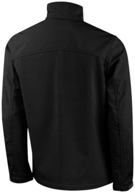 Куртка софтшел Maxson, колір суцільний чорний  розмір XS - 38319990- Фото №4