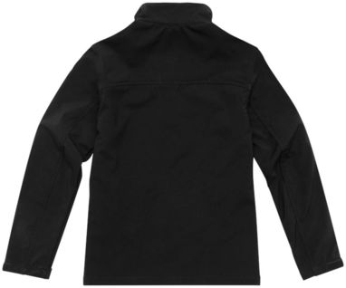 Куртка софтшел Maxson, колір суцільний чорний  розмір S - 38319991- Фото №4
