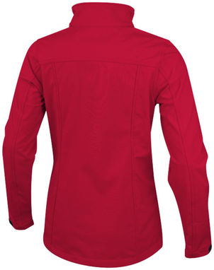 Женская куртка софтшел Maxson, цвет красный  размер XS - 38320250- Фото №4
