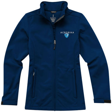 Жіноча куртка софтшел Maxson, колір темно-синій  розмір XS - 38320490- Фото №2