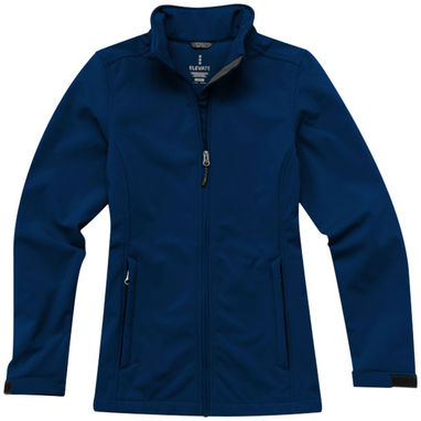 Женская куртка софтшел Maxson, цвет темно-синий  размер S - 38320491- Фото №3
