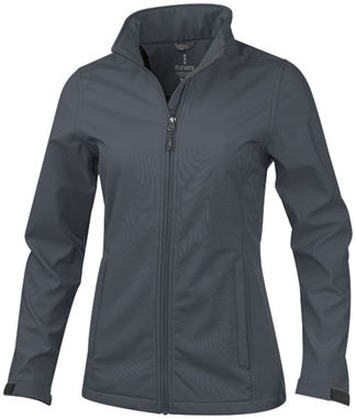 Женская куртка софтшел Maxson, цвет штормовой серый  размер XS - 38320890- Фото №1