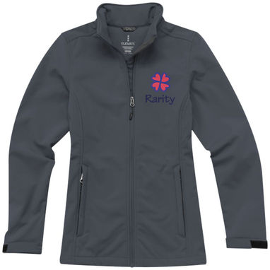 Женская куртка софтшел Maxson, цвет штормовой серый  размер XS - 38320890- Фото №2