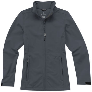 Женская куртка софтшел Maxson, цвет штормовой серый  размер S - 38320891- Фото №3