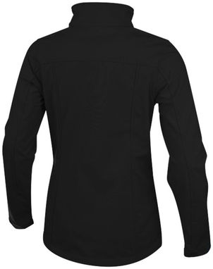 Женская куртка софтшел Maxson, цвет сплошной черный  размер XS - 38320990- Фото №4