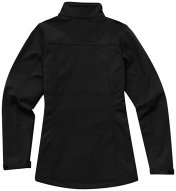 Жіноча куртка софтшел Maxson, колір суцільний чорний  розмір S - 38320991- Фото №4