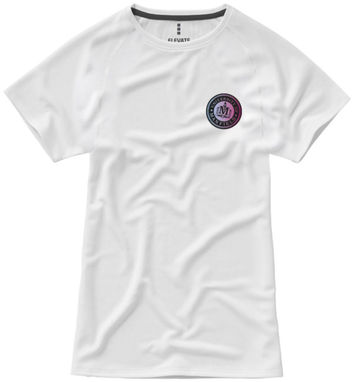 Женская футболка с короткими рукавами Niagara, цвет белый  размер S - 39011011- Фото №3