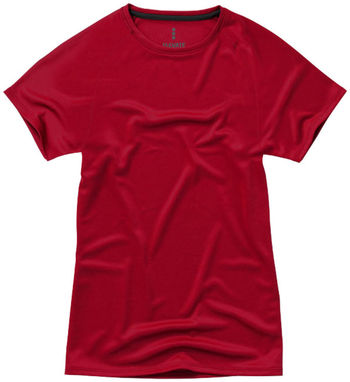 Женская футболка с короткими рукавами Niagara, цвет красный  размер S - 39011251- Фото №3