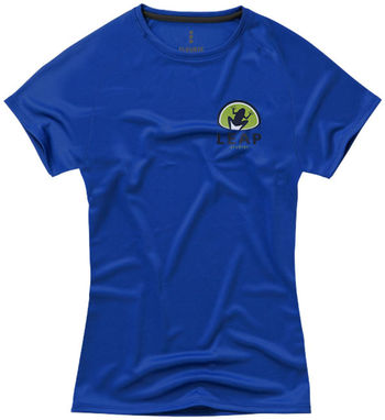 Женская футболка с короткими рукавами Niagara, цвет синий  размер S - 39011441- Фото №2