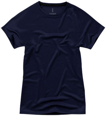 Жіноча футболка з короткими рукавами Niagara, колір темно-синій  розмір XS - 39011490- Фото №3