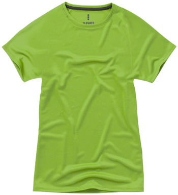 Женская футболка с короткими рукавами Niagara, цвет зеленое яблоко  размер S - 39011681- Фото №3