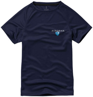 Детская футболка Niagara, цвет темно-синий  размер 104 - 39012491- Фото №2
